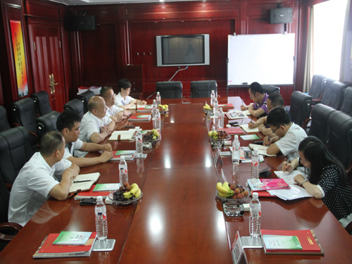 上海證劵交易所領導蒞臨盛宇集團指導