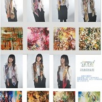 絲綢圍巾