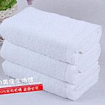 純棉白色毛巾